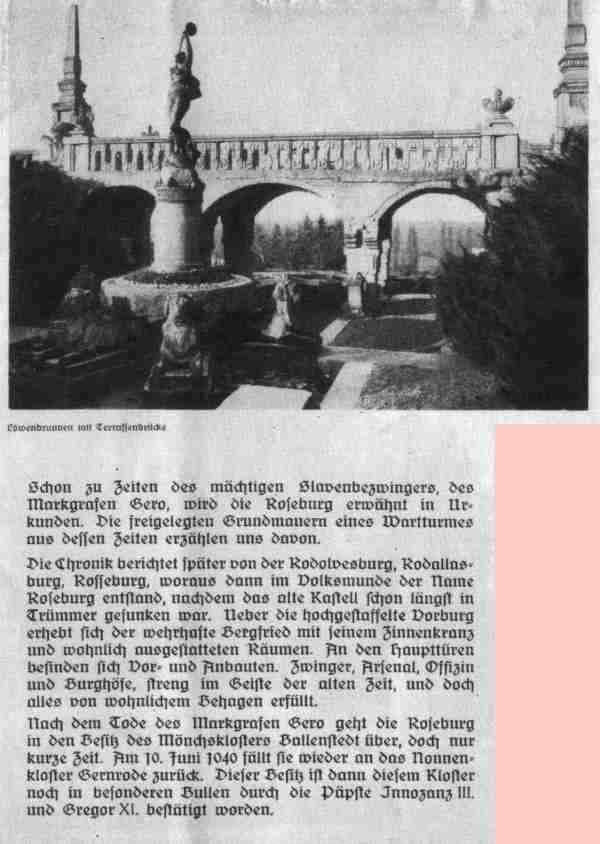 Seite 4 des Nachdrucks von Bernhard Sehring's Broschüre aus dem Jahre 1933