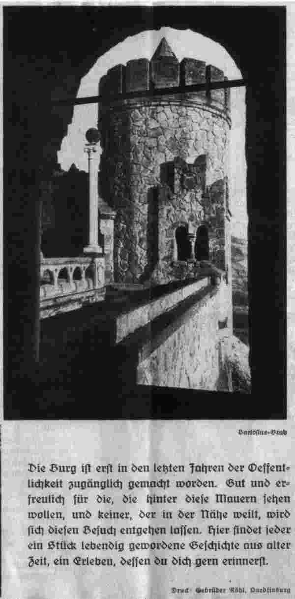 Seite 8 des Nachdrucks von Bernhard Sehring's Broschüre aus dem Jahre 1933